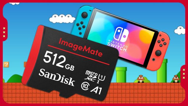 Get a 512GB SanDisk Micro SDXC Reminiscence Card (Nintendo Change Appropriate) for Simply $39.99