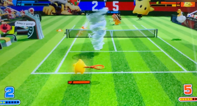 Mario Tennis Fever Match With Taylor Fritz