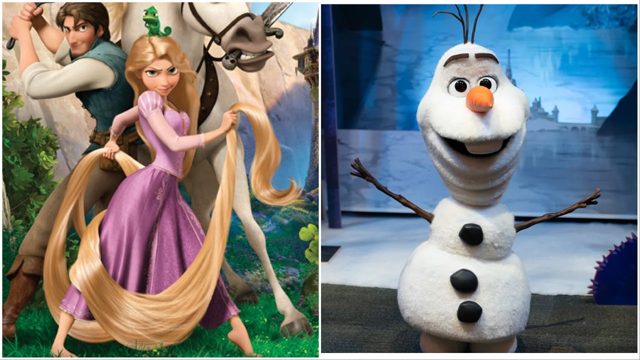 Rapunzel and Olaf Figures Had Some Hilarious Mishaps at Disney Parks Across the World