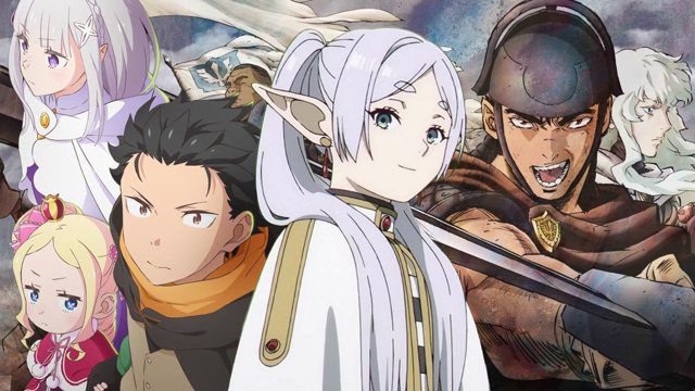 The ten Finest Fantasy Anime Collection of All Time