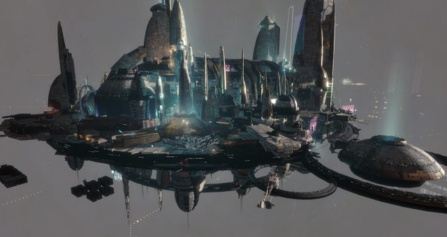 EVE On-line – New Amarr Commerce Hub Exploration Property