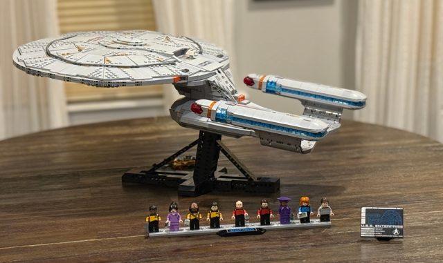 We Construct LEGO Star Trek: U.S.S. Enterprise NCC-1701-D, Starfleet’s Best Flagship