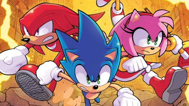 IDW Publishing Reveals Unique First-Look Preview of Sonic the Hedgehog x Godzilla #2