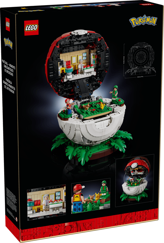 LEGO Iconic Coach Moments: Poké Ball Set Images