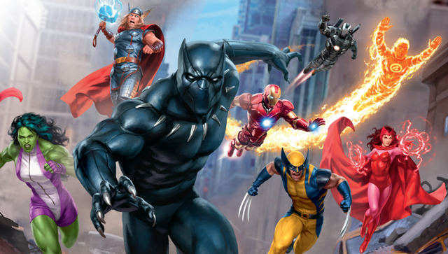 Marvel Tremendous Heroes Involves Magic: The Gathering