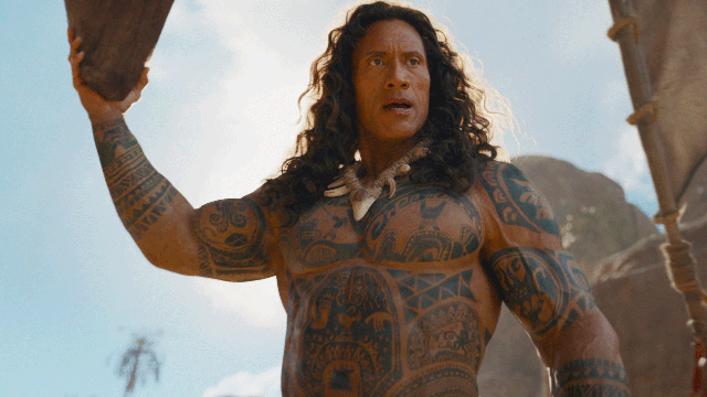 ’The Web Did the Web’ — Dwayne Johnson Laughs Off Dwell-Motion Moana Wig Memes